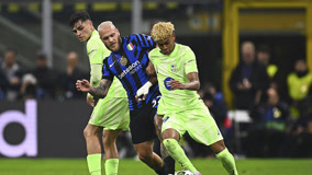 半场战报：巴西国际1-0桑托斯，帕特里克破门